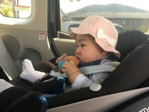 baby in car