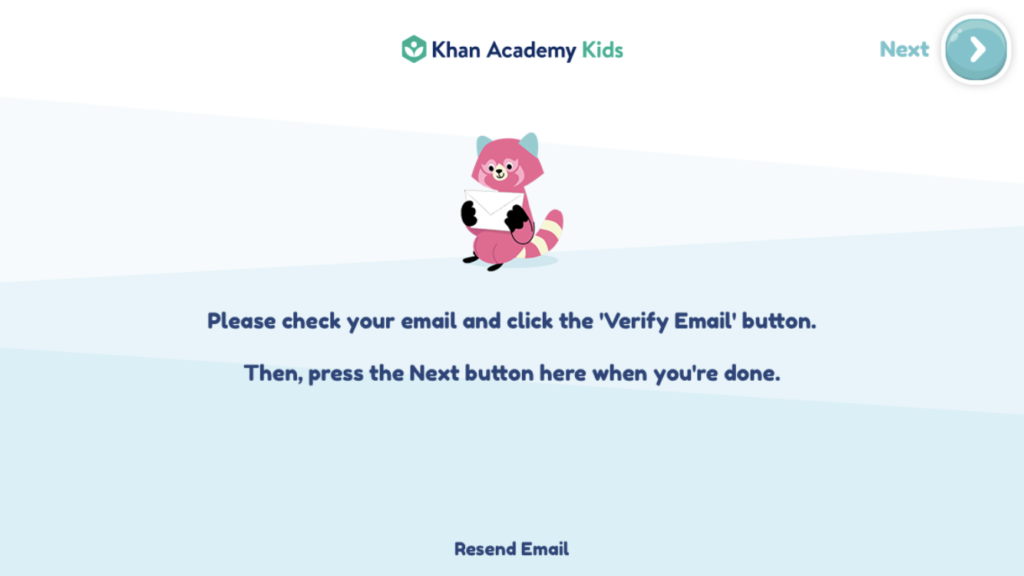 verify email